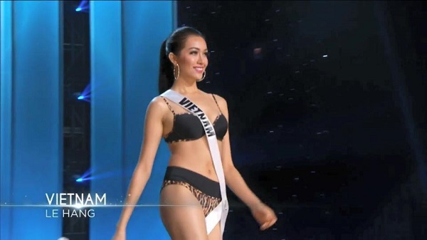 Lệ Hằng “lộng lẫy” trong đêm bán kết Miss Universe 2017 - Hình 3