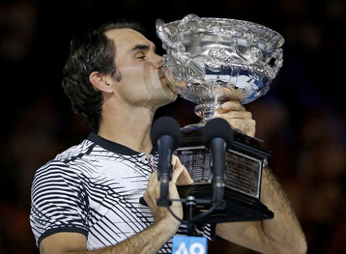 Đả bại Nadal, Federer lần thứ năm đăng quang Australian Open - Hình 1