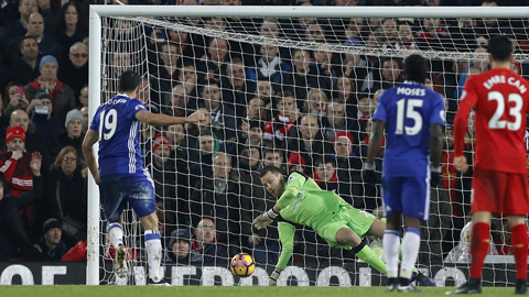 Vòng 23 Premier League: Diego Costa đá hỏng 11m, Chelsea bị Liverpool cầm chân - Hình 2