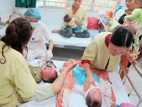 Thanh Hóa: Bệnh nhân nhi tăng đột biến sau Tết