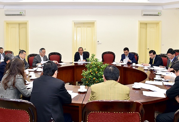 Phó Thủ tướng Trương Hòa Bình chủ trì cuộc họp về các kiến nghị của Bộ Công thương - Hình 1