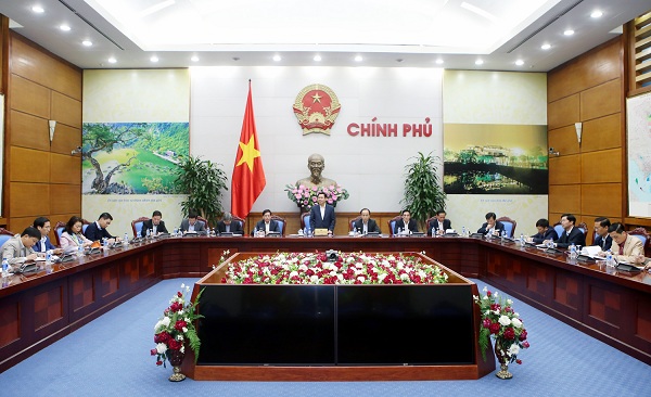 Phó Thủ tướng Vương Đình Huệ chủ trì cuộc họp chuẩn bị Hội nghị Thủ tướng CP với DN