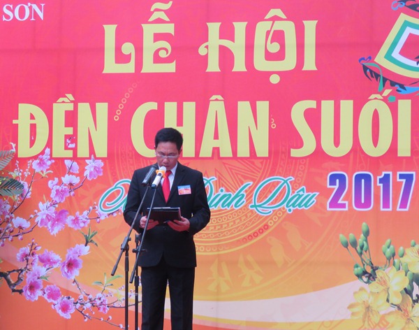 Vĩnh Phúc: Tưng bừng khai hội đền Chân Suối Xuân Đinh Dậu 2017