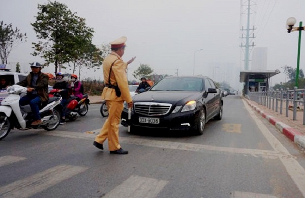 Hà Nội: Bắt đầu xử phạt các phương tiện lấn làn xe buýt BRT