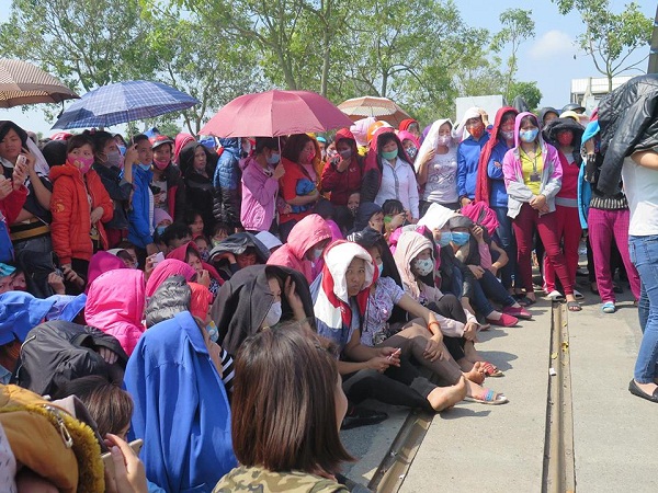 Hải Dương: Hàng nghìn công nhân Công ty TNHH Nam Yang Delta đình công