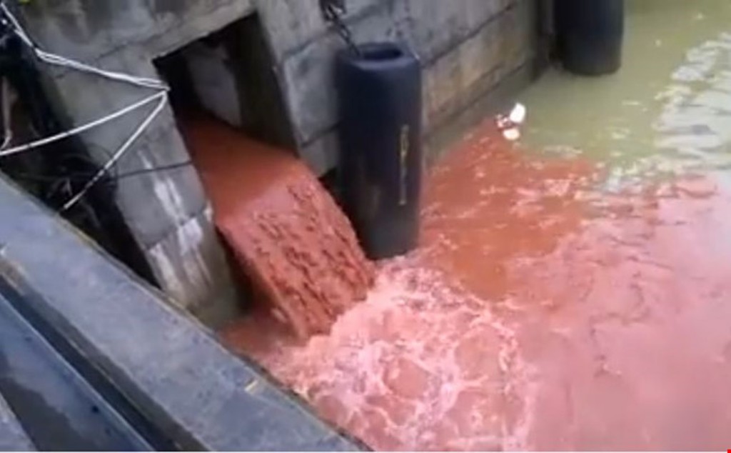 Chưa thể khẳng định video xả thải nước đỏ - quay ở Dự án Formosa Hà Tĩnh - Hình 1