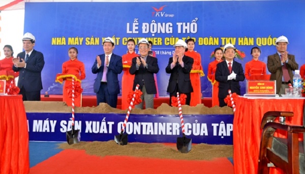 Xây dựng nhà máy sản xuất container