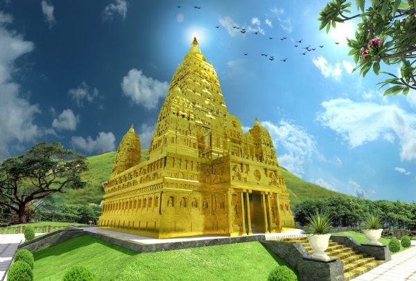 Chùa Ba Vàng sắp có Đại Bảo Tháp bằng đồng nặng 300 tấn