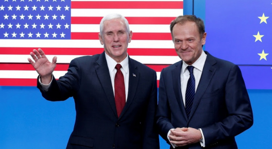 Phó Tổng thống Mỹ khó giải tỏa được mối lo ngại của EU về Donald Trump