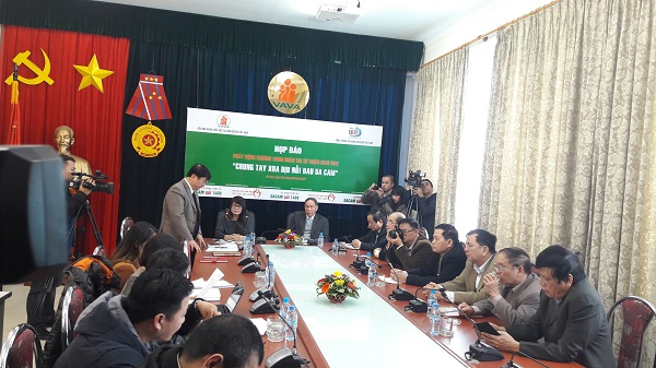 Phát động chương trình nhắn tin từ thiện “Chung tay xoa dịu nỗi đau da cam 2017”