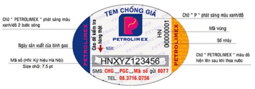 Cách phân biệt gas Petrolimex thật - giả