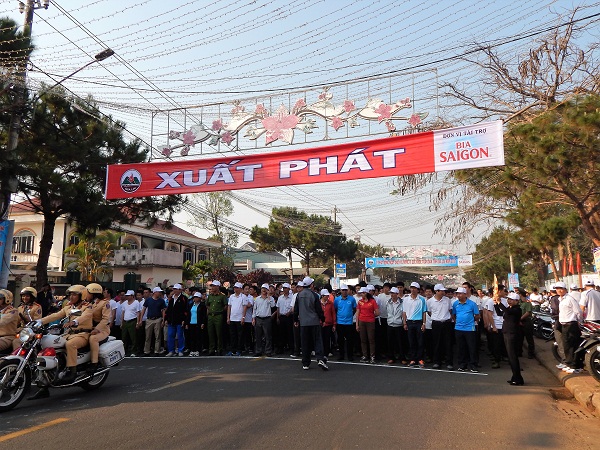 Gia Lai: Hưởng ứng Ngày chạy Olympic vì sức khỏe toàn dân