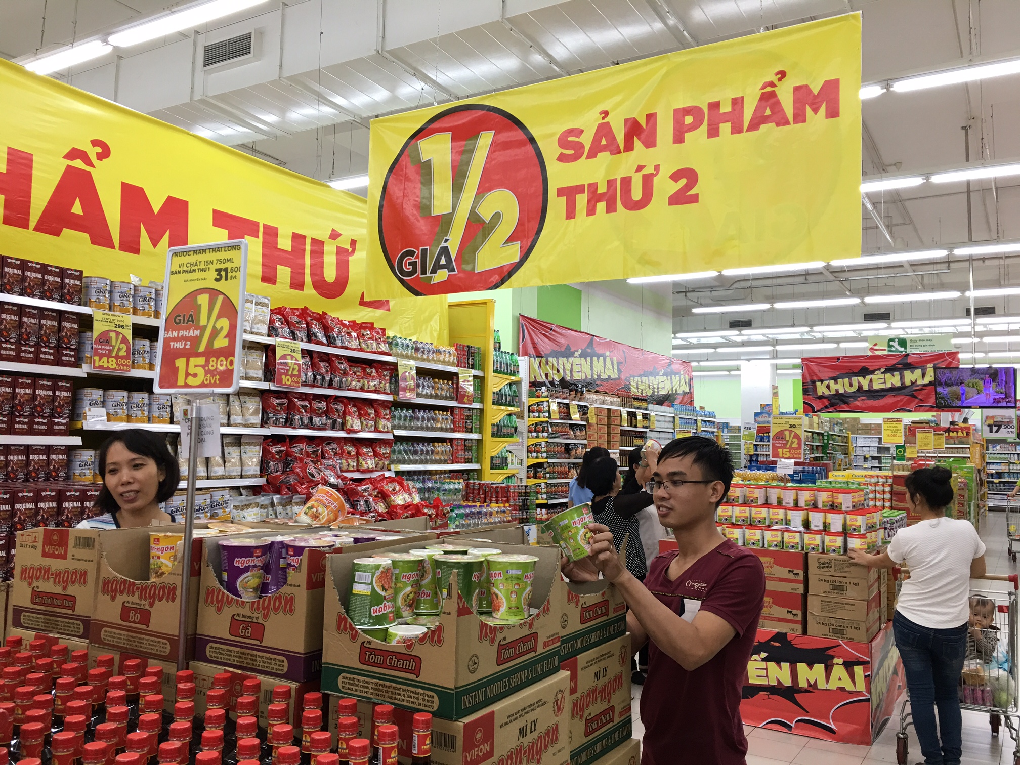 Big C giảm giá đến 50% hơn 1.500 sản phẩm