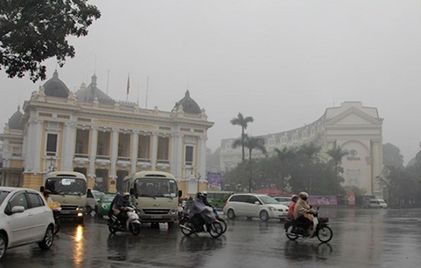 Ngày 14/3 miền Bắc đón không khí lạnh