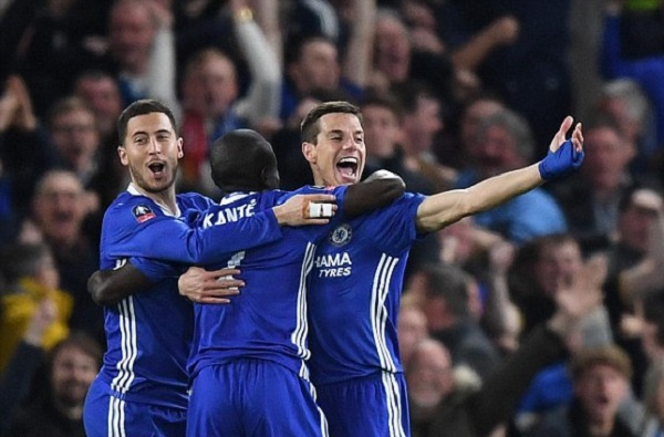 Kante lập siêu phẩm đưa Chelsea giành vé vào bán kết FA Cup - Hình 1