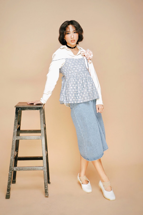 Diệu Nhi gợi ý cách mix đồ “cực chất” như fashionista Hàn Quốc - Hình 2