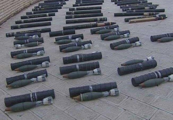 Quân đội Syria thu giữ vũ khí của phiến quân ở Damascus