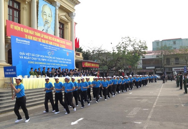 Hải Phòng: Tổ chức Ngày chạy Olympic vì sức khỏe toàn dân 2017