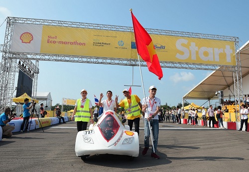 Hai đội sinh viên VN gây ấn tượng tại cuộc thi Shell “Eco – Marathon châu Á - 2017”