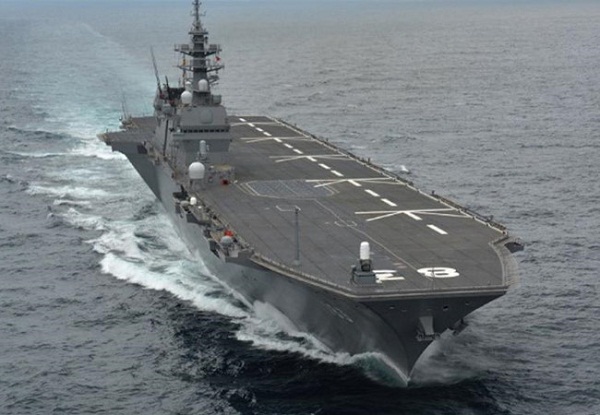 Trung Quốc “đón tiếp nhiệt tình” tàu sân bay Izumo của Nhật ở biển Đông?!