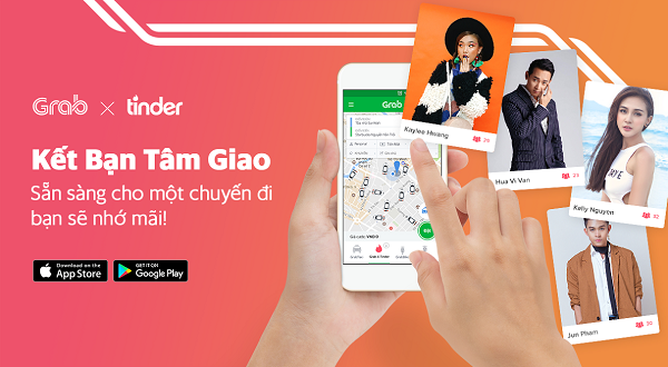 Grab - Tinder “Kết Bạn Tâm Giao”