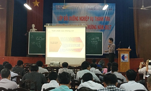 Thanh tra Bộ Công thương: Khai mạc lớp bồi dưỡng nghiệp vụ 2017