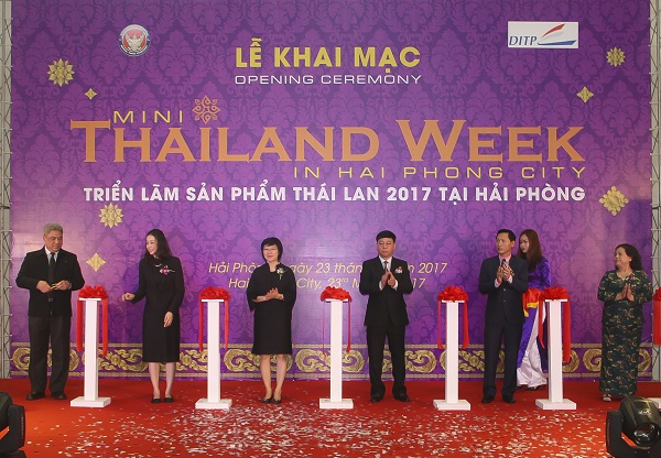 Khai mạc Tuần lễ sản phẩm Thái Lan 2017 tại Hải Phòng