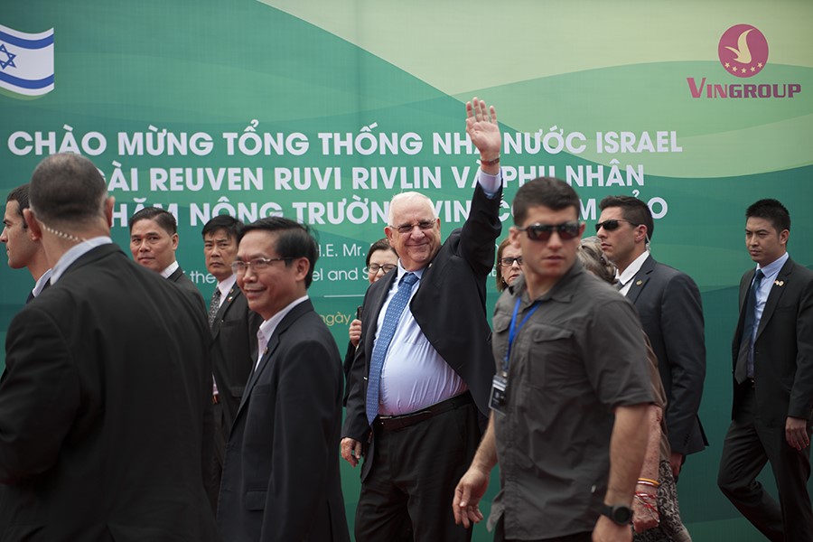 Tổng thống Israel và phu nhân thăm Nông trường VinEco Tam Đảo - Hình 1