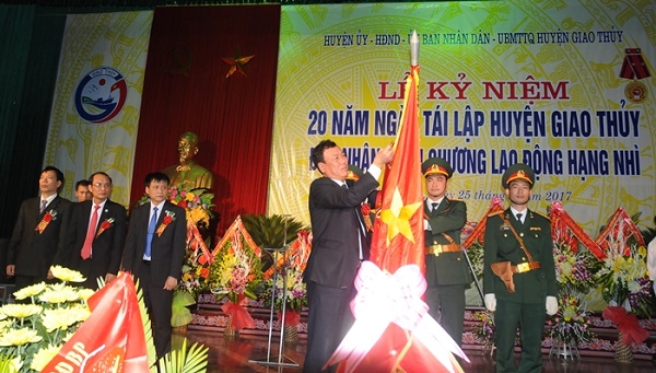 Huyện Giao Thủy (Nam Định): Tự hào 20 năm tái lập và phát triển - Hình 1
