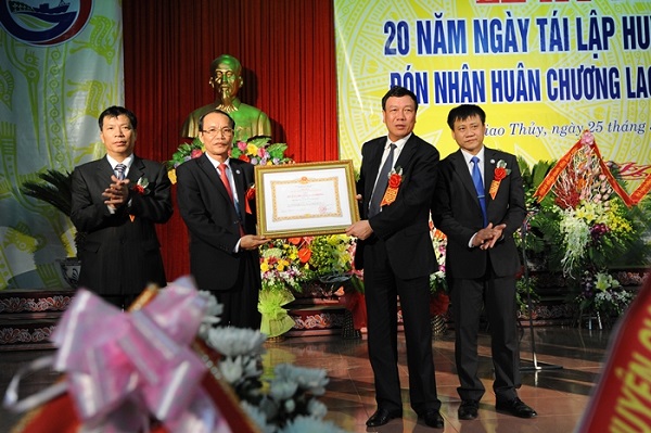 Huyện Giao Thủy (Nam Định): Tự hào 20 năm tái lập và phát triển - Hình 2