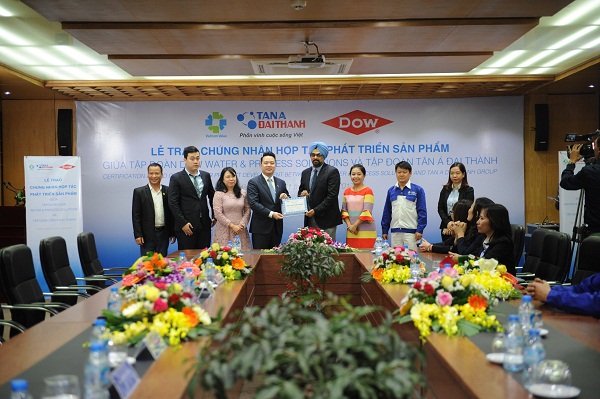 Tân Á Đại Thành và Dow Water & Process Solutions công bố thoả thuận hợp tác - Hình 1