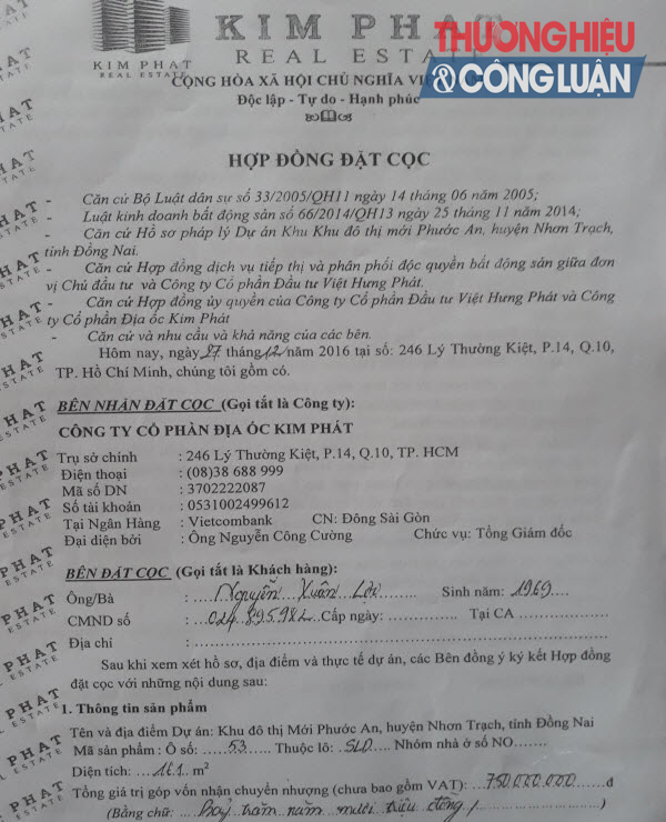 Công ty Kim Phát chiếm dụng tiền - Bài 11: Khách hàng khởi kiện