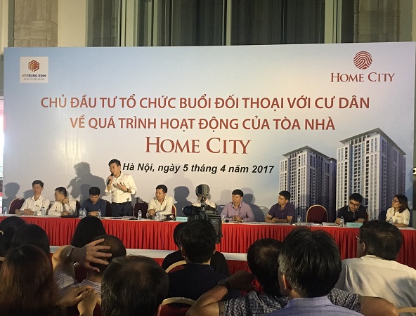 Dự án HomeCity: Đối thoại thẳng thắn giữa chủ đầu tư và cư dân