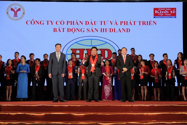 HUDLAND liên tiếp đạt giải thưởng Thương hiệu mạnh Việt Nam - Hình 1