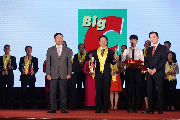 Big C đạt danh hiệu Doanh nghiệp Rồng Vàng 2016