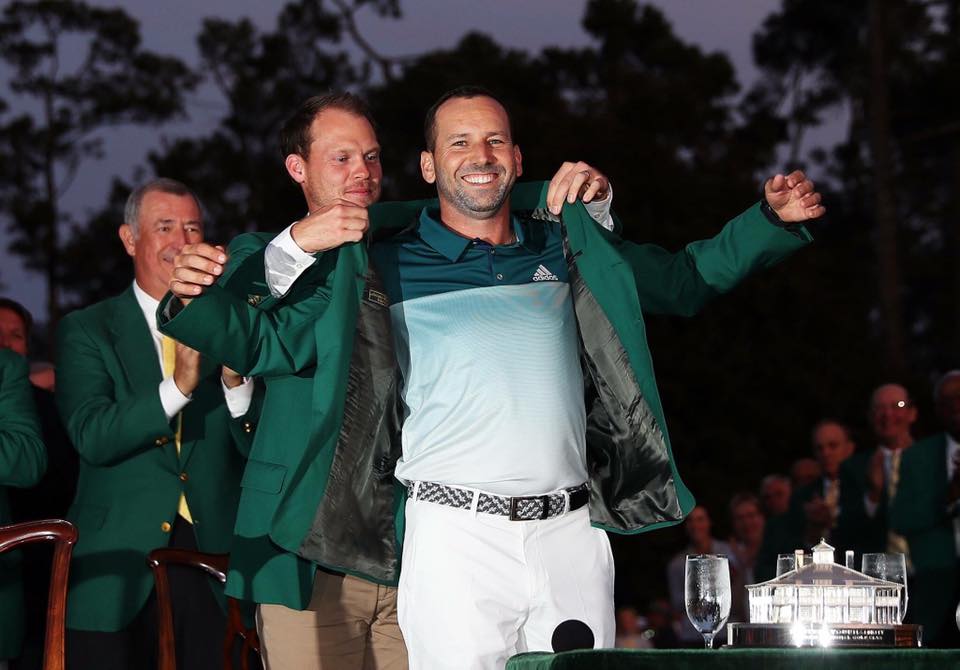 Sergio Garcia hiện thực hóa giấc mơ Masters