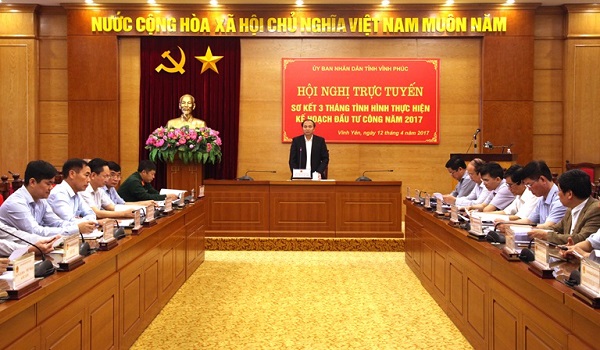 Vĩnh Phúc: Đẩy nhanh tiến độ thi công, giải ngân vốn đầu tư công - Hình 1