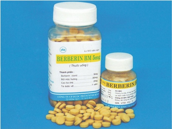Đình chỉ lưu hành lô thuốc Berberin BM