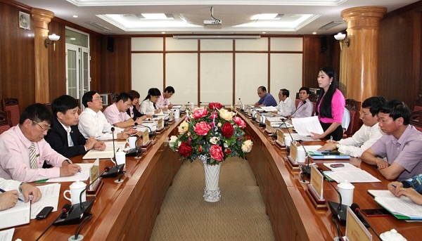 Vĩnh Phúc: Đoàn Đại biểu Quốc hội Tỉnh làm việc với Ngân hàng chính sách Việt Nam