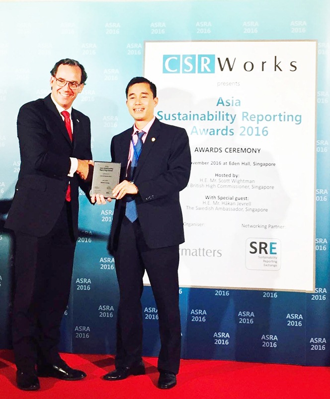 Tập đoàn Bảo Việt: Báo cáo Tích hợp và Báo cáo Phát triển bền vững 2016 theo GRI Standards