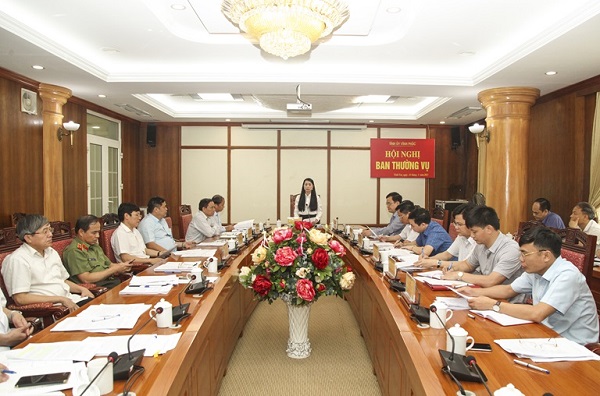 Đoàn ĐBQH tỉnh Vĩnh Phúc góp ý kiến về xây dựng, phát triển đô thị