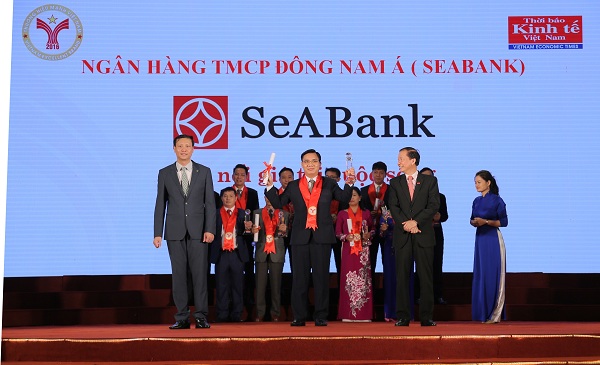 SeABank lần thứ 6 được Bộ Công thương trao tặng giải thưởng 