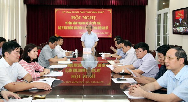 Vĩnh Phúc: Địa phương cần ủng hộ chủ trương xây dựng nhà máy xử lý rác thải của tỉnh