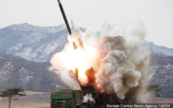 Nhật Bản lên án vụ phóng tên lửa vừa mới thất bại của Triều Tiên - Hình 1