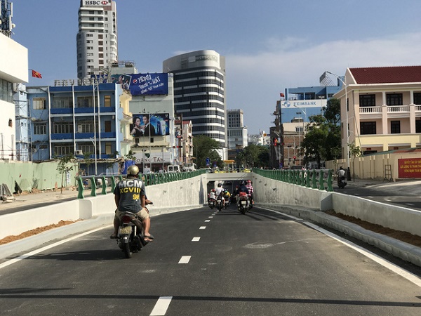 Đà Nẵng: Giá bất động sản tăng khi thông xe hầm chui phía tây cầu sông Hàn