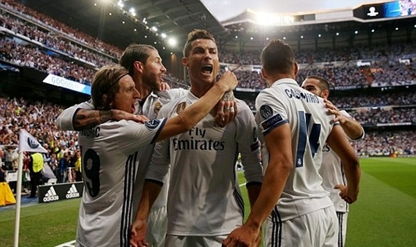 Bán kết lượt đi Champions League: Ronaldo lập hat-trick, Real hạ đẹp Atletico Madrid - Hình 1