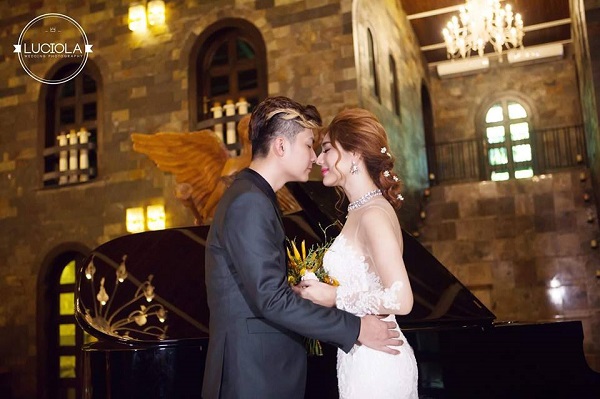 Ngắm trọn bộ ảnh cưới của Lâm Khánh Chi cùng chồng điển trai - Hình 9