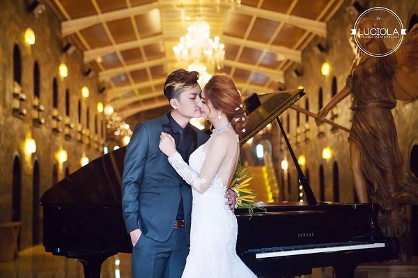 Ngắm trọn bộ ảnh cưới của Lâm Khánh Chi cùng chồng điển trai - Hình 8