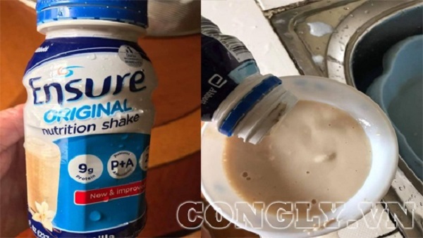 Phát hoảng vì sữa Ensure "bẩn" - do Công ty TNHH dinh dưỡng 3A nhập khẩu