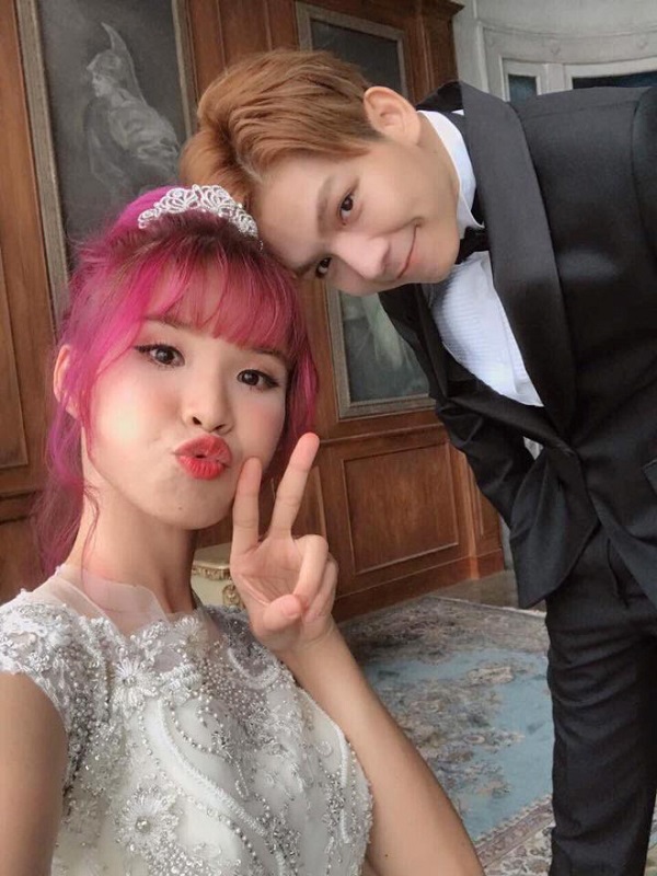 Khởi My thực hiện bộ ảnh cưới tại xử sở Kim Chi